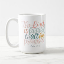 Herren är Faithful Christian Scripture Psalms