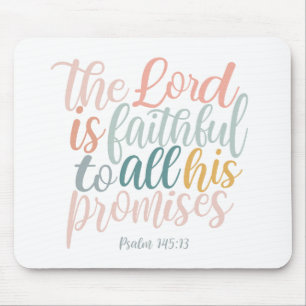 Herren är Faithful Christian Scripture Psalms Musmatta