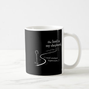 Herren är herde Behöver konstant super Kaffemugg