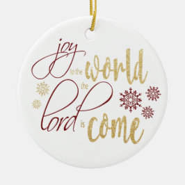 Herren är Kom. Julgransprydnad Keramik