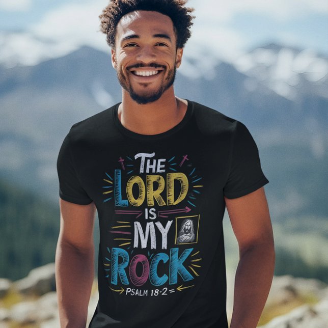 Herren är min bibel Verse i Sten T Shirt (Skapare uppladdad)