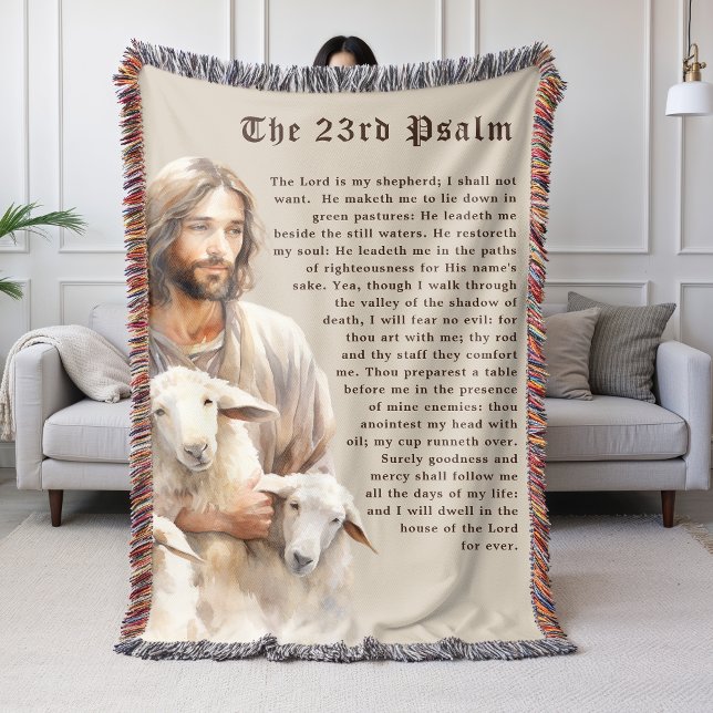 Herren är min herde - 23:e psalm filt (Skapare uppladdad)