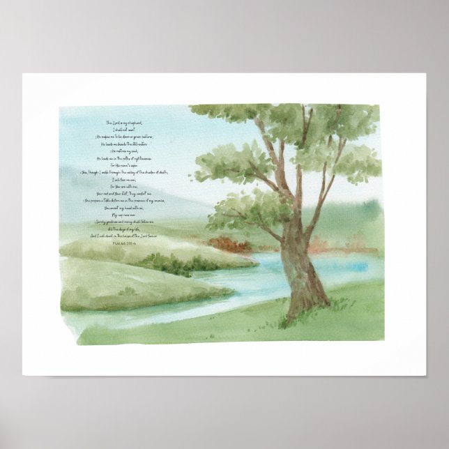 Herren är min herde. poster (Framsidan)