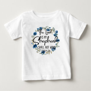 Herren är min herde Psalm 23:1 Bibelverse T Shirt