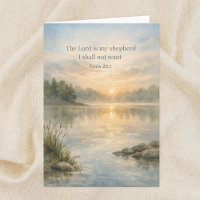 Herren är min herde Psalm 23:1 Skrift
