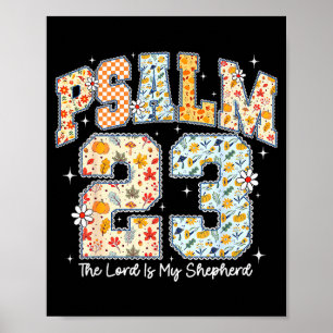 Herren är min herde Psalm 23 Kristna Bibeln V Poster