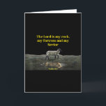 Herren är min klippa Psalm 18_2 - Kristna värderin Kort<br><div class="desc">Herren är min klippa Psalm 18_2 - Kristna värderingar</div>