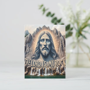 Herren är min klippa ;PSALM 18;2 Står stolt Vykort