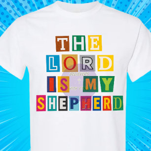 Herren är min Shepherd - Christian T Shirt