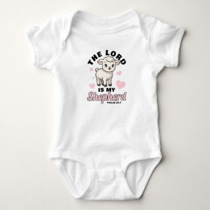 Herren är min shepherd Lamb Cute Faith T Shirt