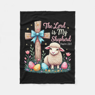 Herren är min Shepherd Påsk Christian Lamb Öster Fleecefilt