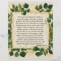Herren är min Shepherd Prayer