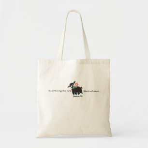 Herren är min Shepherd Psalm 23:1 Minimalist Tygkasse
