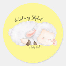 Herren är min Shepherd Psalm 23:1 Sticker