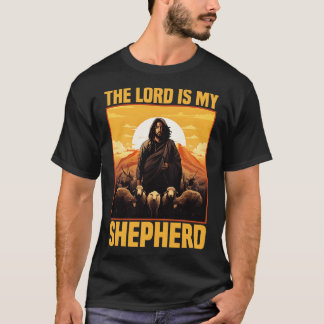 Herren är min Shepherd Psalm 23 Christian Gift T Shirt