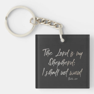 Herren är min Shepherd Psalm Bible Verse