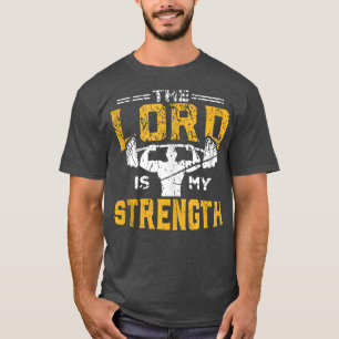 Herren är min starka kristna Gy T Shirt