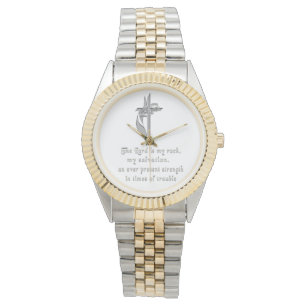 Herren är min sten armbandsur