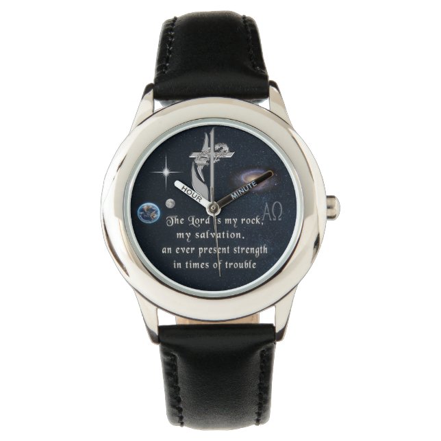 Herren är min sten armbandsur (Framsida)