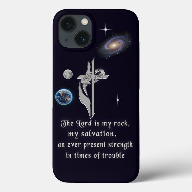 Herren är min sten iPhone 13 Fodral (Baksida)