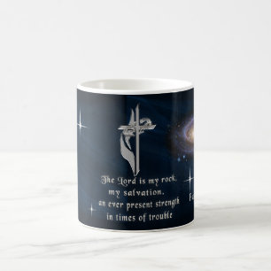 Herren är min sten kaffemugg