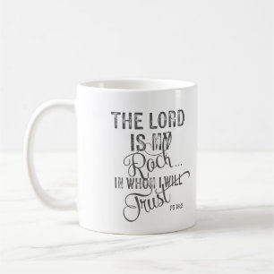 Herren är min Sten - Ps 18:2 Kaffemugg