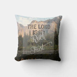 Herren är min Sten - PS 18:2 Kudde