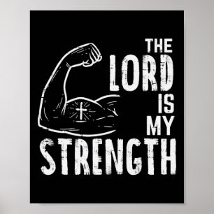 Herren är min styrka Arm-gymmen.. Poster