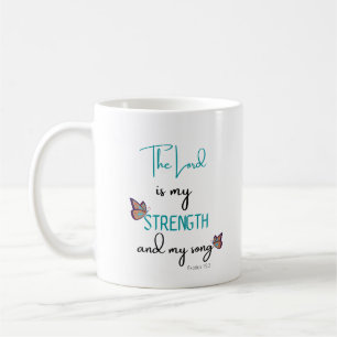 Herren är min styrka kaffemugg