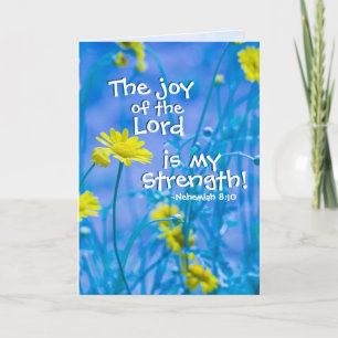 Herren är min styrka, Nehemiah 8:10 Kort