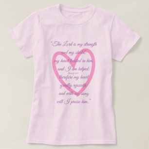 Herren är min styrka t shirt
