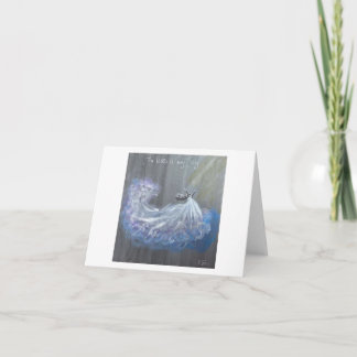 Herren är mitt joy Note Card Anteckningskort