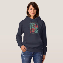 Herren Är Mitt Ljus – Psalm 27:1 Blommig Jul T Shirt