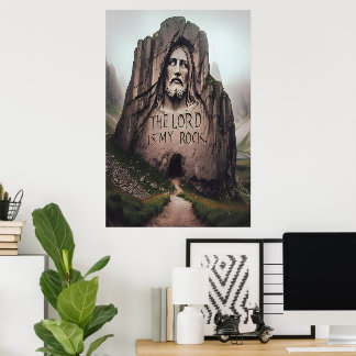 Herren är mitt Sten... Herren är min Sten. Poster