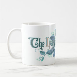 "Herren är Uppstånden" Vintage påskkonst ljus turk Kaffemugg