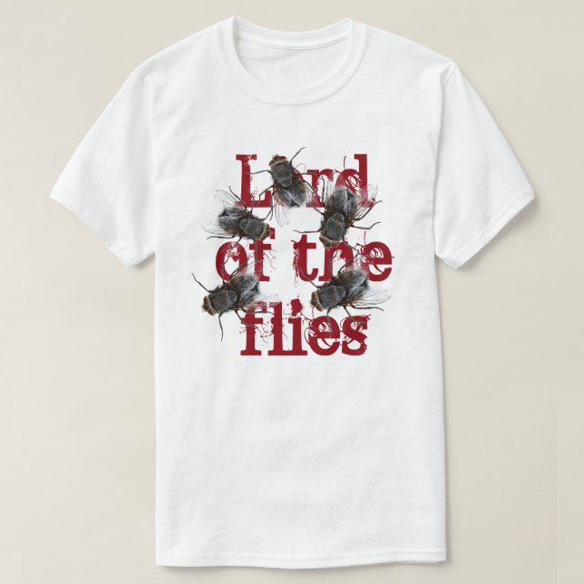 Herren av flugorna t shirt (Design framsida)