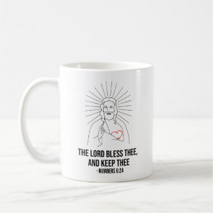 Herren Bless Thee och Behållan där Kaffemugg