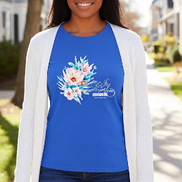 Herren-blommigtens Joy T Shirt