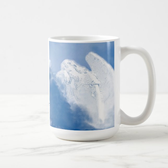 Herren Encamps runt dig, Psalm 34:7 Mugg (Höger)