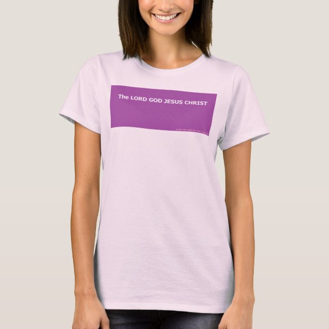 HERREN GUD JESUS KRISTUS T SHIRT (Framsida)
