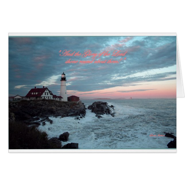 Herren. Hälsningskort (Framsidan Horizontal)