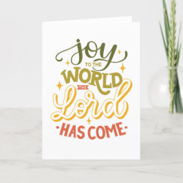 Herren har kom. Jul Holi Helgkort