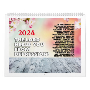 Herren hedrar dig från depression. kalender