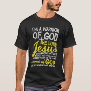 Herren Jesus Armor från gud Kor Faith Christian T Shirt