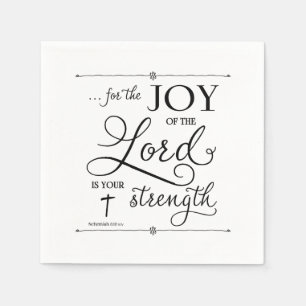 Herren Joy - Nehemiah 8:10 Pappersservett