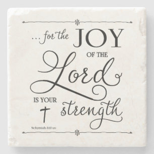 Herren Joy - Nehemiah 8:10 Stenunderlägg