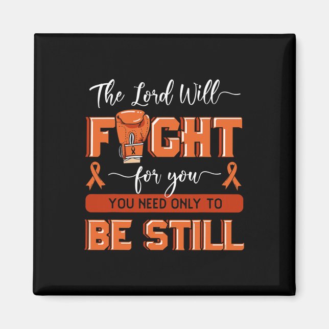 Herren kommer att kämpa för dig, Leukemia Awarenes Magnet (Framsidan)