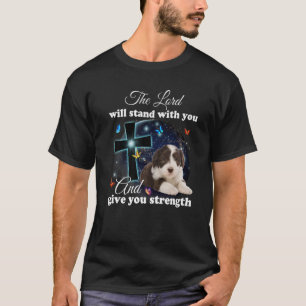 Herren kommer att stå med dig Hund T Shirt