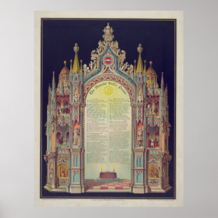Herren Masons bön [1892] Poster