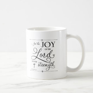 Herren - Nehemiah 8:10 Kaffemugg